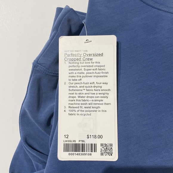 lululemon athletica Classic Blue Crewneck - Picture 8 of 8